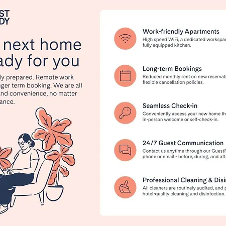 Guestready - A Peaceful Near Downtown *